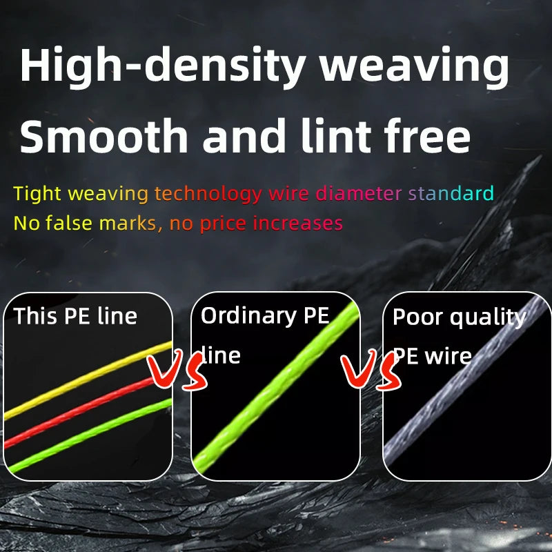 OBSEQUIO X12 Strands Braided PE Fishing Line – Freshwater & Saltwater | Japan YGK Multifilament Wire - Cast And Catch