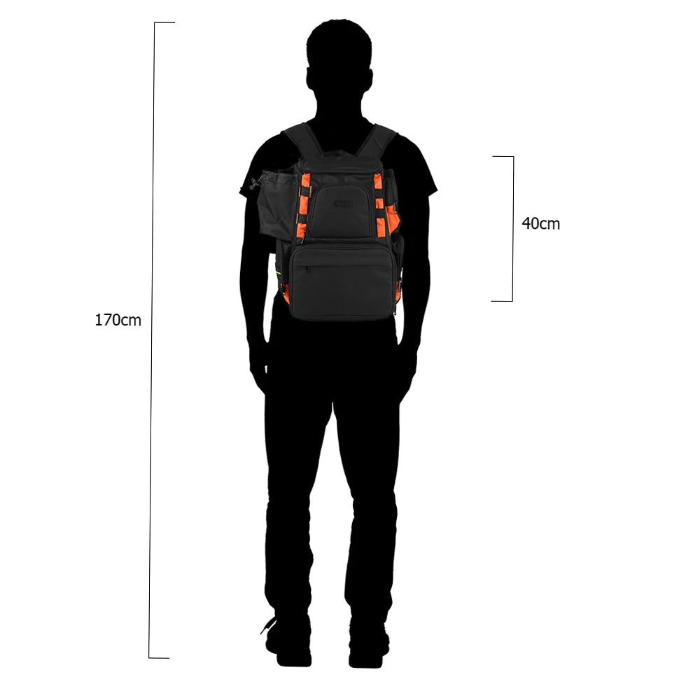 Lixada Fishing Tackle Backpack – Storage Bag with 4 Tackle Boxes for Lures & Bait - Cast And Catch