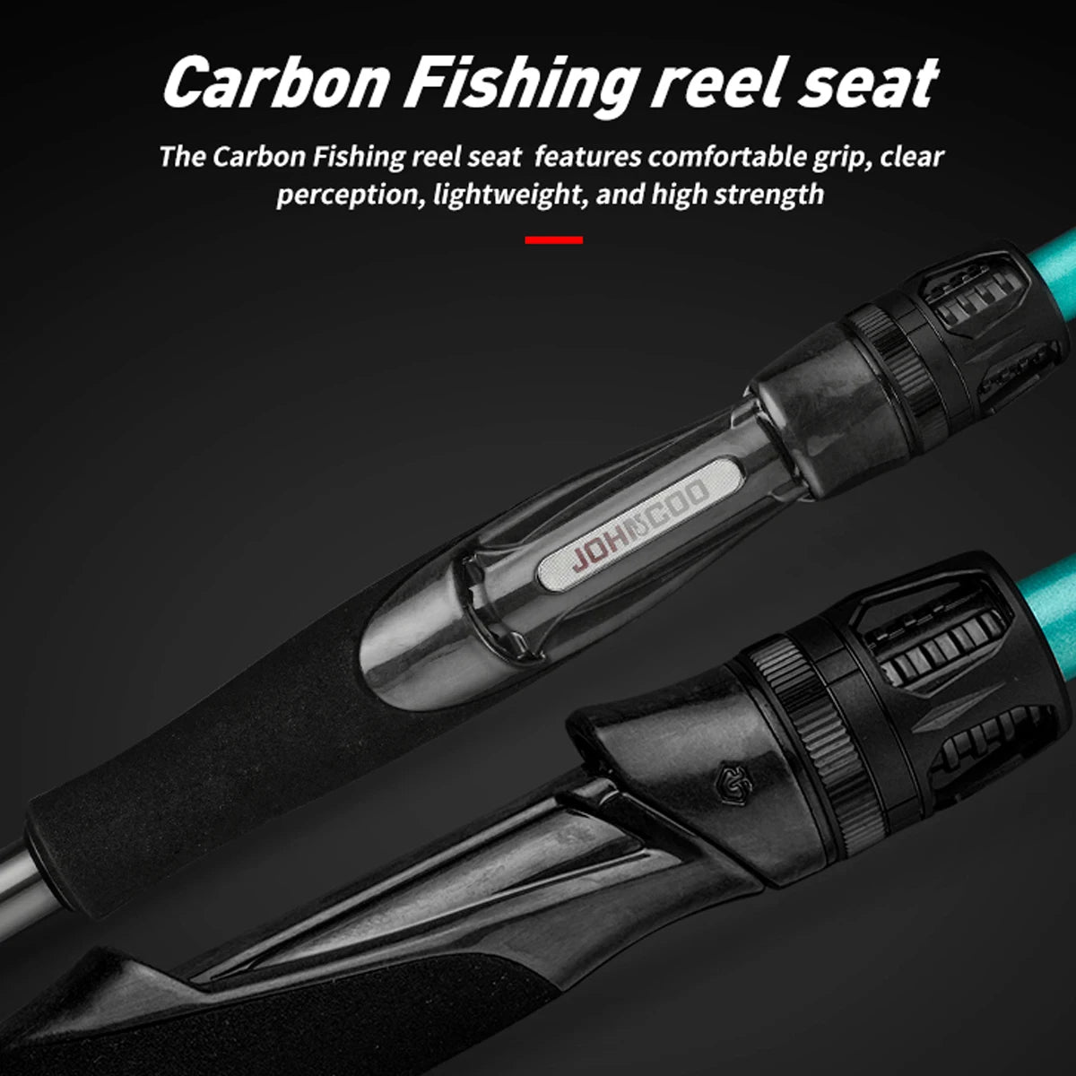 Johncoo Squid Fishing Rod – 2.6m | 83g Lightweight | Offshore/Egi Use | Titanium Guides | High Quality - Cast And Catch