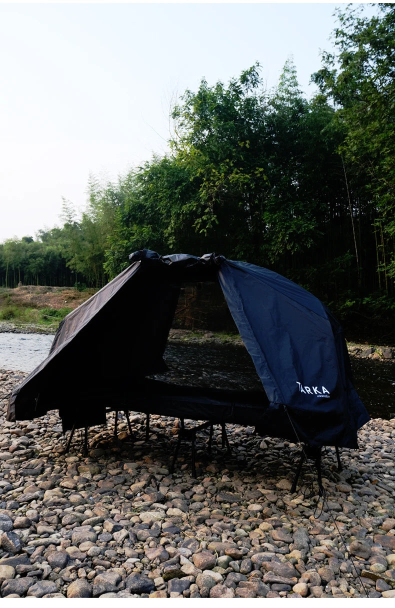 TARKA Camping Bed Inner Tent – Insect-Protection Mesh | For One Person | Summer Hiking & Wild Camping Use - Cast And Catch
