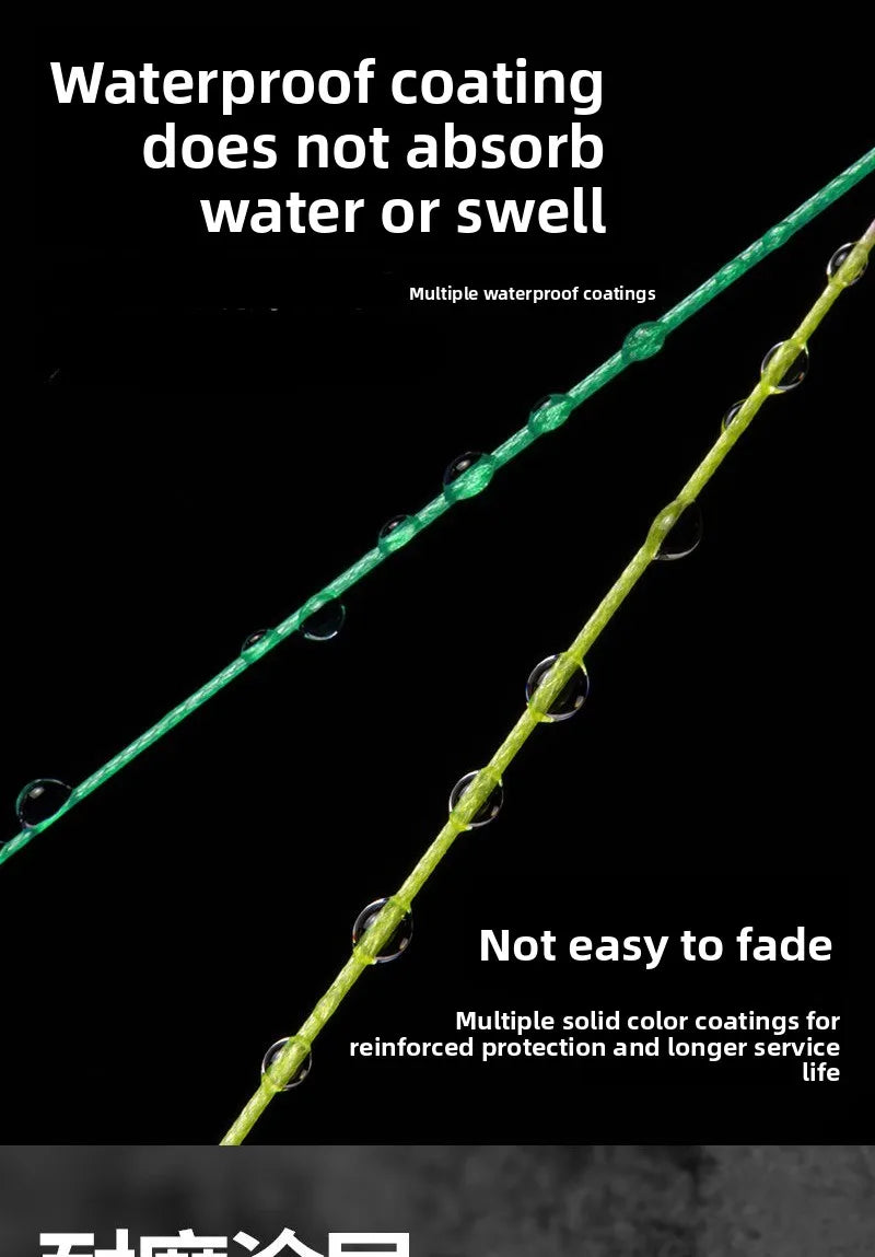 300/500m 12-Color PE Fishing Line – Main/Sub Line | Sea Rod Use | Super Strong Pull - Cast And Catch