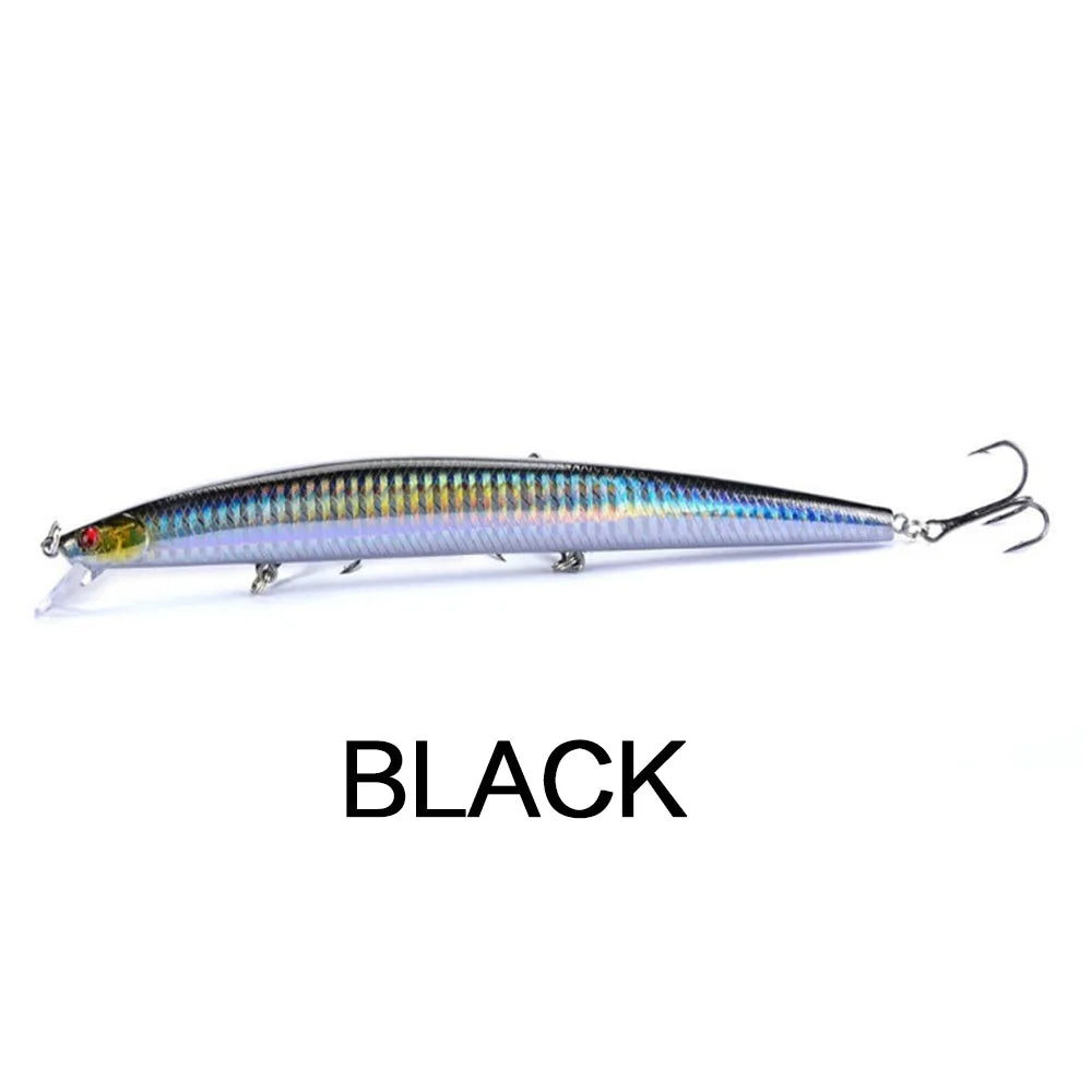 FLYSAND Crankbait Lure – 18cm, 24g | Hard Bait | Sea Wobbler | Swimming Laser Minnow | Artificial Fishing Bait - Cast And Catch