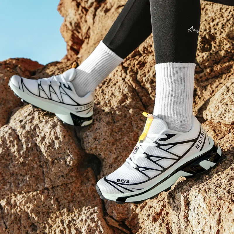 Hiking Shoes – Men’s Trekking & Outdoor Climbing Shoes | Non-Slip, Lightweight & Breathable | Sports Trainers for Women & Couples Camping - Cast And Catch