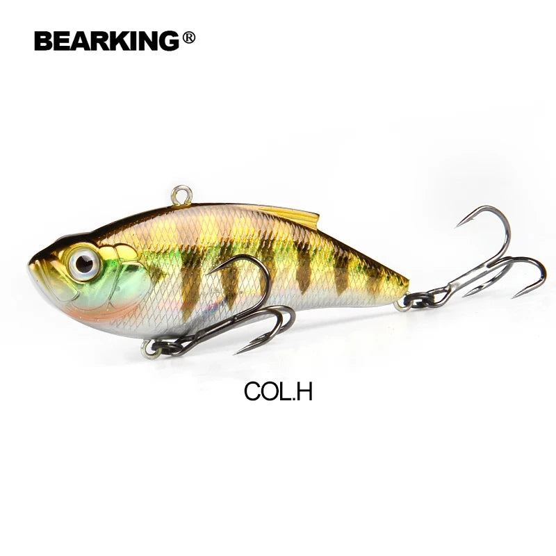 BEARKING Wobbler Lure – 7.5cm, 15g | Hard Crankbait | Artificial Bait for Pike, Bass & Trout - Cast And Catch