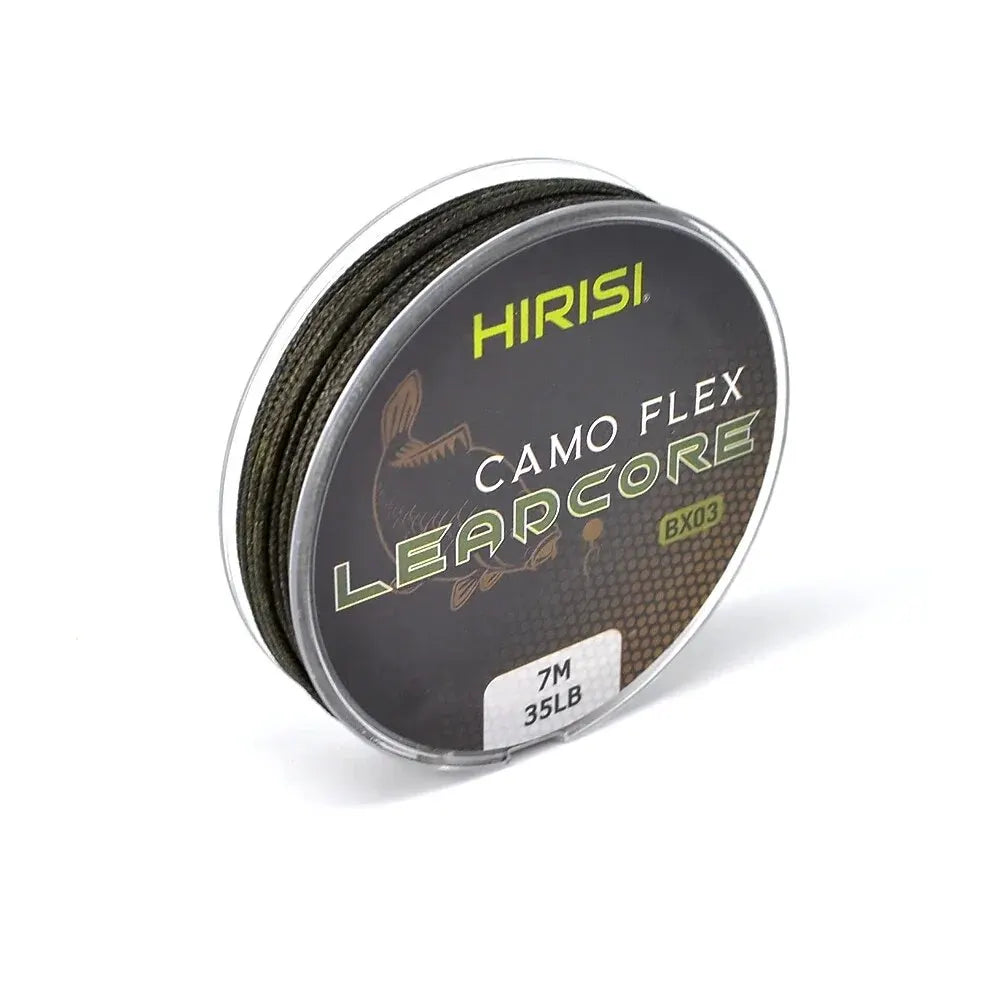 35lb Leadcore Carp Fishing Line – 7m | 3-Color Braided | For Hair Rigs & Carp Tackle - Cast And Catch