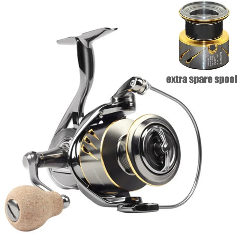 LOAWE SG Series Spinning Reel – SG1000–SG6000 | 9+1BB | Saltwater Fishing - Cast And Catch