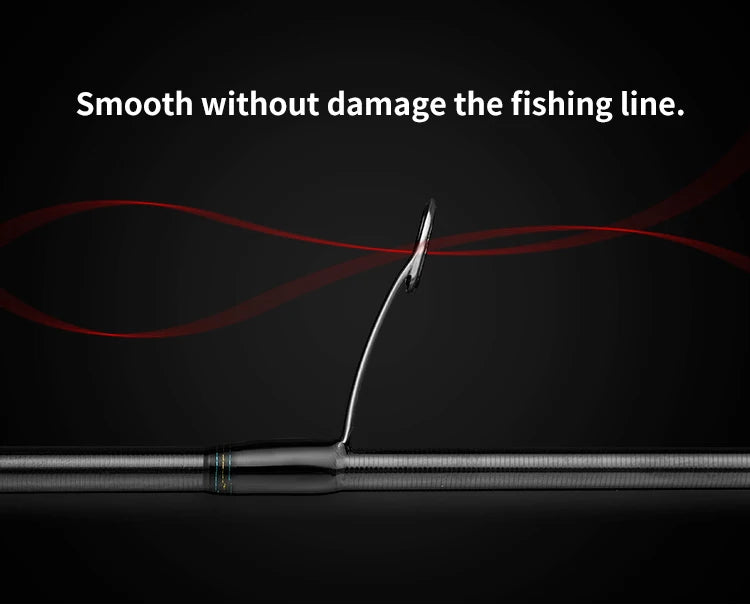 Johncoo Squid Fishing Rod – 2.6m | 83g Lightweight | Offshore/Egi Use | Titanium Guides | High Quality - Cast And Catch