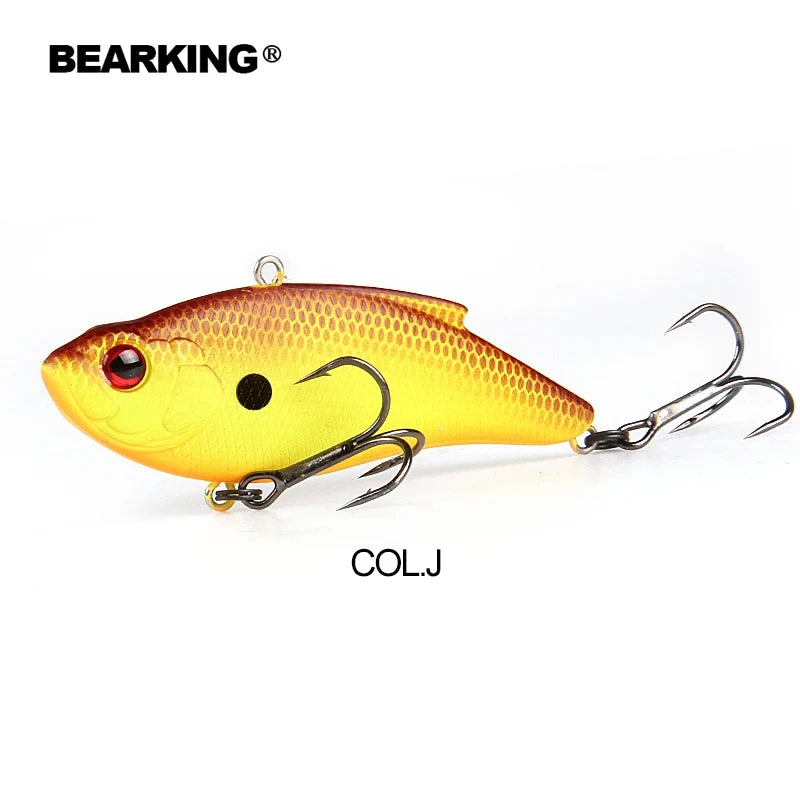 BEARKING Wobbler Lure – 7.5cm, 15g | Hard Crankbait | Artificial Bait for Pike, Bass & Trout - Cast And Catch