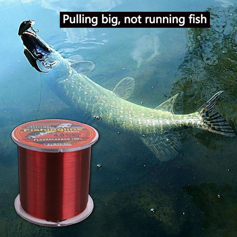 500M Nylon Monofilament Fishing Line – Super Strong | Abrasion-Resistant | Freshwater & Saltwater - Cast And Catch