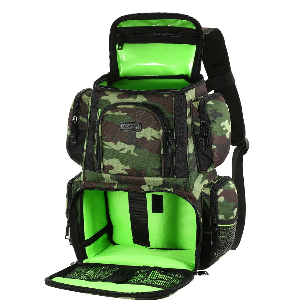Lixada Fishing Tackle Backpack – Storage Bag with 4 Tackle Boxes for Lures & Bait - Cast And Catch