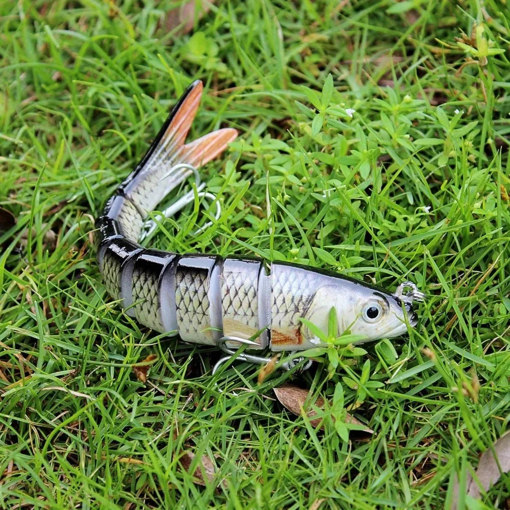 3/5pcs Fishing Lures – Realistic Bass | Slow-Sinking | Freshwater & Saltwater - Cast And Catch