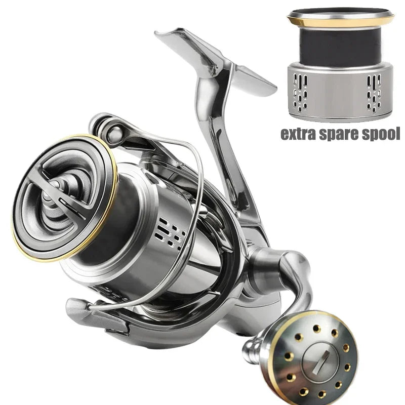LOAWE SG Series Spinning Reel – SG1000–SG6000 | 9+1BB | Saltwater Fishing - Cast And Catch