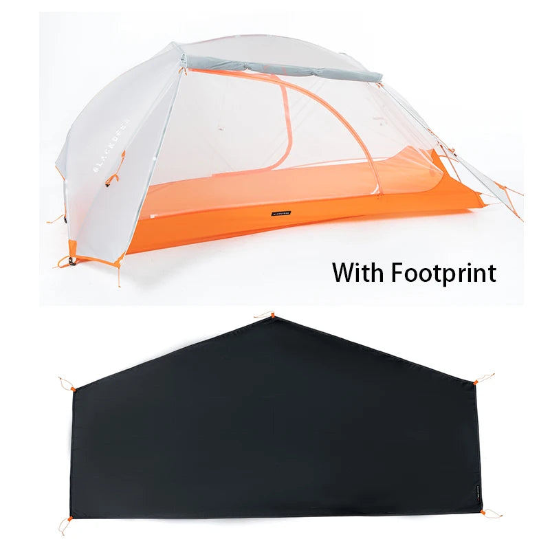 BLACKDEER Nova Camping Tent – 1 Person Ultralight | Nylon Silicone-Coated Waterproof | DAC Pole | Hiking & Backpacking | 1.08kg - Cast And Catch