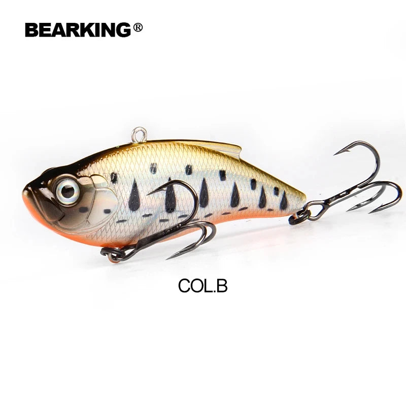 BEARKING Wobbler Lure – 7.5cm, 15g | Hard Crankbait | Artificial Bait for Pike, Bass & Trout - Cast And Catch