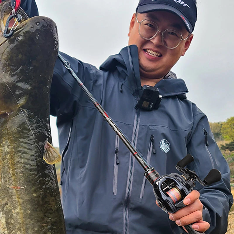 Histar Archangel Rod & Reel Combo – Ultra-Grade High Carbon | Organic Whole Handle | Fuji K SIC Guides | Spinning & Baitcasting - Cast And Catch