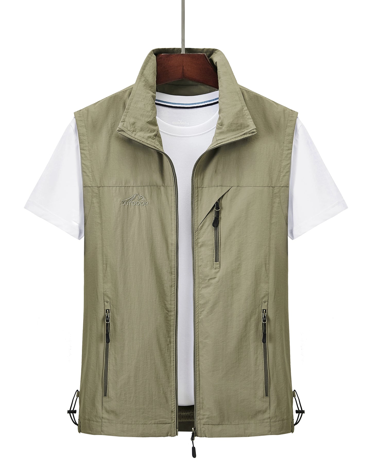 Men’s Fishing Vest – 2025 Spring/Autumn | Quick-Drying Outdoor & Leisure Vest | Photography, Fishing & Work Use | Horse Clip - Cast And Catch