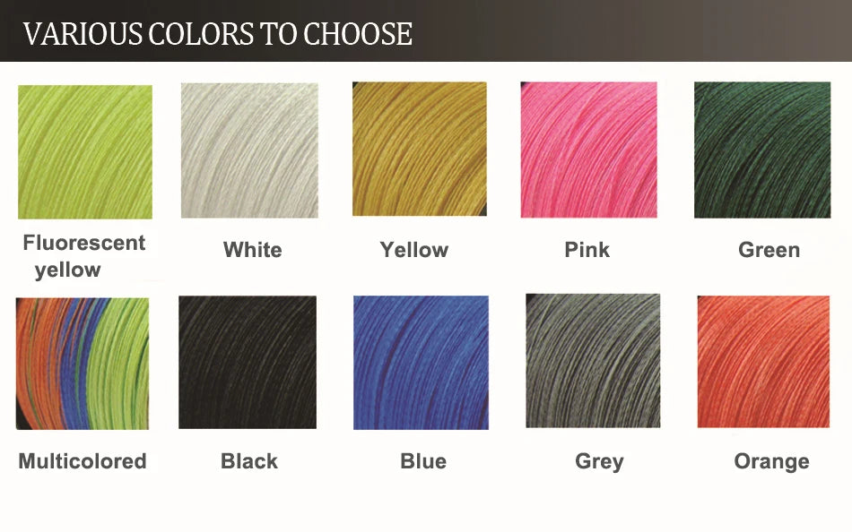 4-Braided PE Fishing Line – 100m | Main/Sub Line | Strong Pull | Fishing Accessories - Cast And Catch