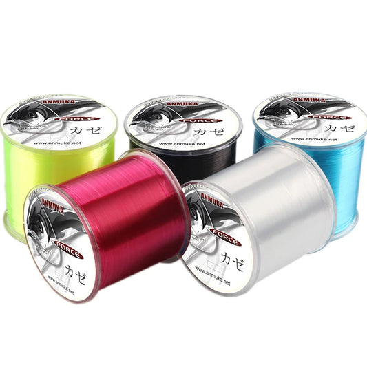 500m Sinking Nylon Fishing Line – High Abrasion Resistance | White/Brown | Sub & Main Line | Fishing Accessories - Cast And Catch