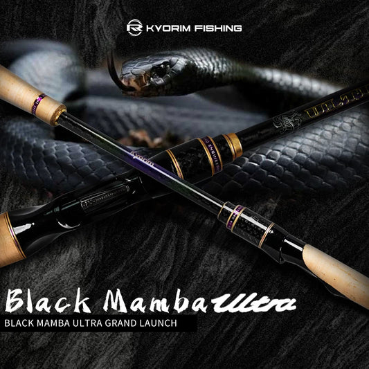 KYORIM ULTINA8 ZANDER Rod – 2 Sections | Spinning/Casting | FUJI SIC Guides | Carbon Reel Seat - Cast And Catch