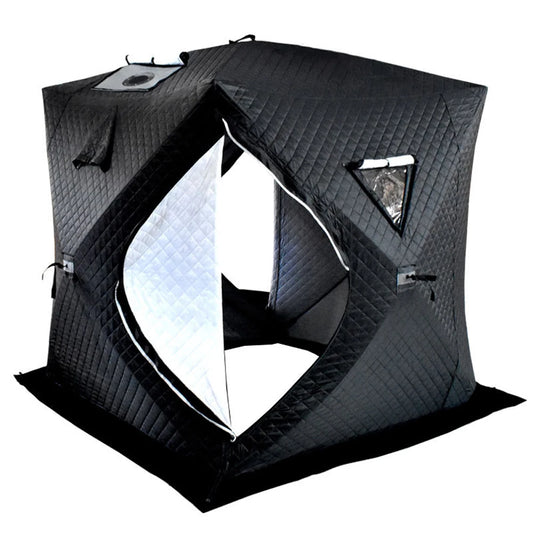 Easy Set-Up Winter Ice Fishing Tent – Portable Shelter | Waterproof & Windproof | Winter Fishing Equipment - Cast And Catch