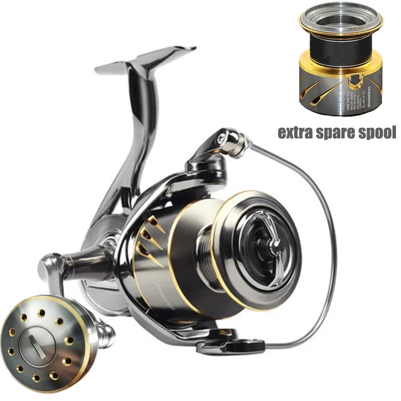 LOAWE SG Series Spinning Reel – SG1000–SG6000 | 9+1BB | Saltwater Fishing - Cast And Catch
