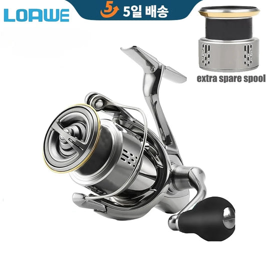 LOAWE SG Series Spinning Reel – SG1000–SG6000 | 9+1BB | Saltwater Fishing - Cast And Catch