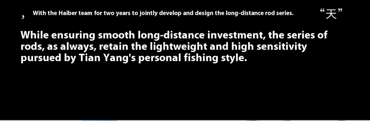 Haibo 2.5m Lightweight High-Elastic Carbon Fiber Fishing Rod | Long-Distance Lure Fishing | Reservoir & Lake Use - Cast And Catch