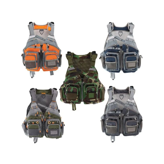 Adjustable Fly Fishing Vest – Unisex | Breathable Mesh Fabric | Quick-Drying | Outdoor & Fishing Activities - Cast And Catch