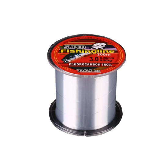 300/500m Wicker Fly Fishing Line – 3.8–21kg | Braided Nylon with Fluorocarbon Coating | Carbon Fiber Leader | Japan - Cast And Catch