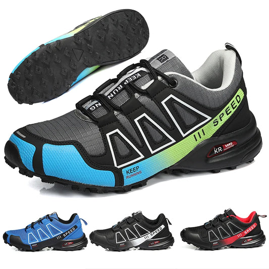 Men’s Hiking Shoes – Outdoor Rubber Sole | Non-Slip, Lightweight & Comfortable | Tactical Training & Travel Sports Shoes - Cast And Catch