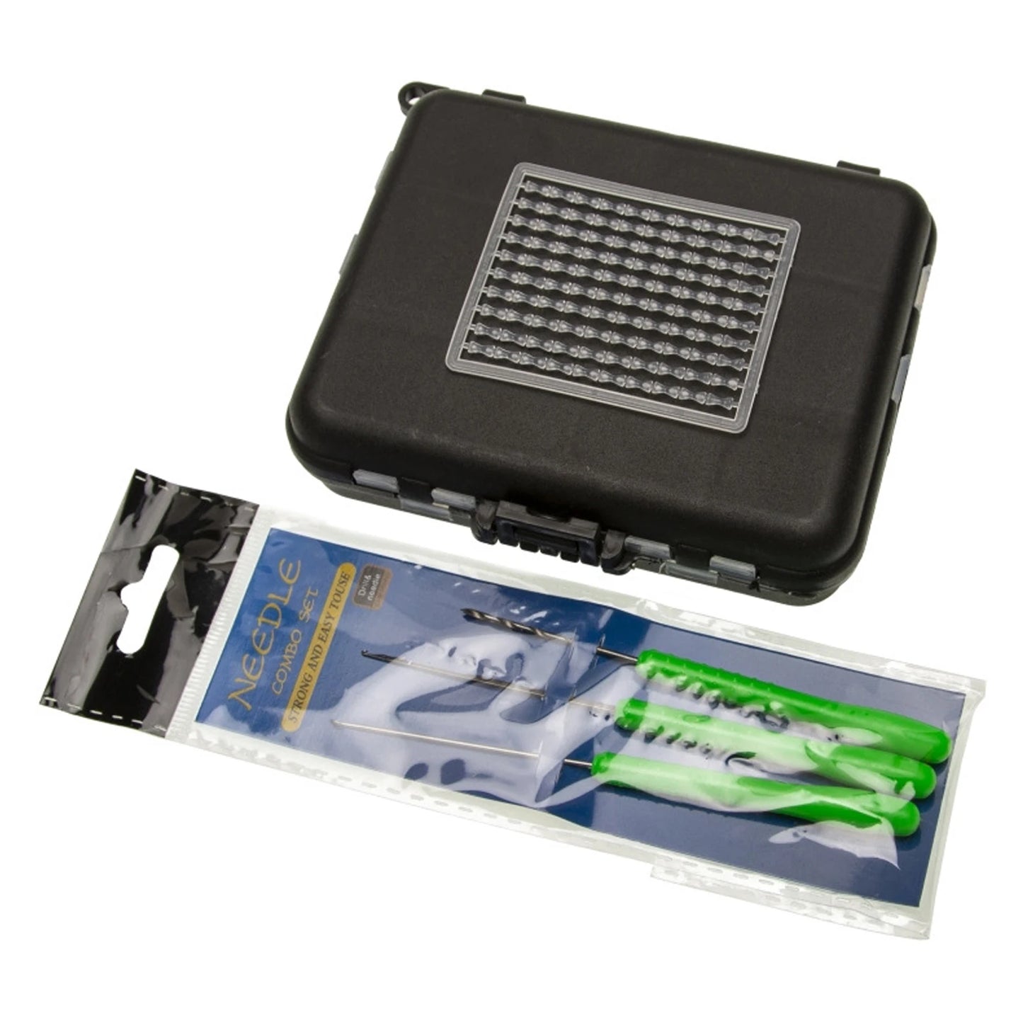328pcs Carp Fishing Kit – Tackle Box with Swivels, Bait Floats & Fishing Needles - Cast And Catch