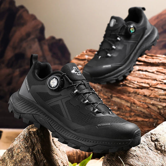 Waterproof Hiking Shoes – Men & Women | Non-Slip, Wear-Resistant Casual Sneakers | Breathable Outdoor Walking Boots - Cast And Catch