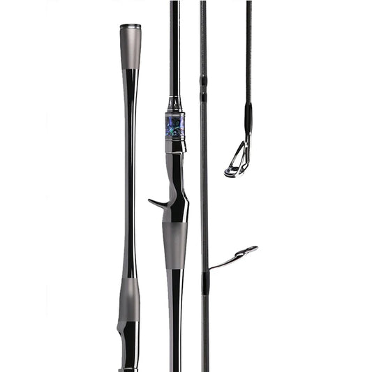 Haibo 2.5m Lightweight High-Elastic Carbon Fiber Fishing Rod | Long-Distance Lure Fishing | Reservoir & Lake Use - Cast And Catch