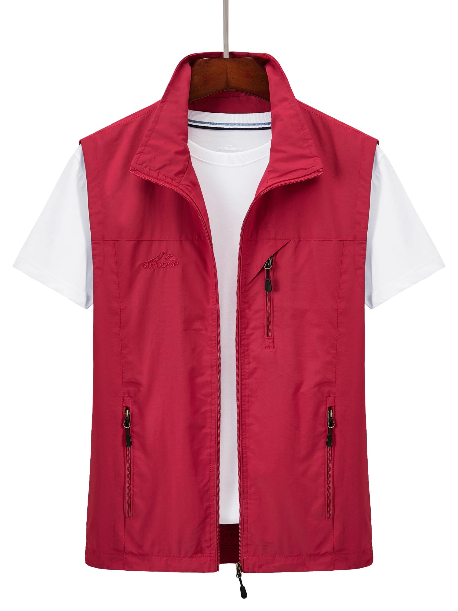Men’s Fishing Vest – 2025 Spring/Autumn | Quick-Drying Outdoor & Leisure Vest | Photography, Fishing & Work Use | Horse Clip - Cast And Catch